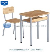 Bàn học sinh gỗ tự nhiên BHS115-4G / BHS115-5G