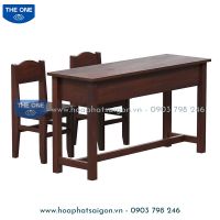 Bàn học sinh Gỗ tự Nhiên BHS501-3 / GHS501-3 / BHS501-4 / GHS501-4 / BHS501-5 / GHS501-5