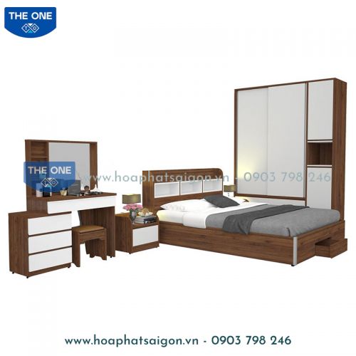 BỘ GIƯỜNG TỦ PHÒNG NGỦ GN307