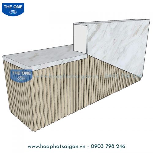 Quầy Lễ Tân Hiện Đại - Cao Cấp QLTCC104