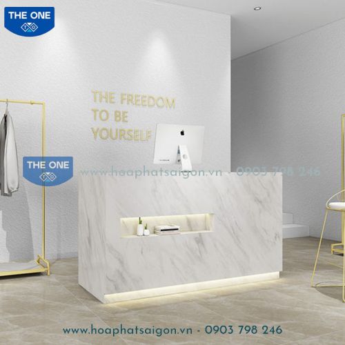 Quầy Lễ Tân Hiện Đại - Cao Cấp QLTCC150
